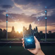 ការចាប់ផ្តើមប្រើប្រាស់បណ្តាញ ៥G នៅកម្ពុជា