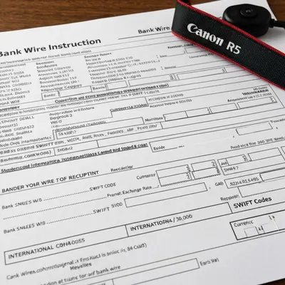 International money transfer illustration